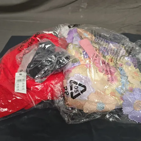 BOX OF APROX 20 ASSORTED ITEMS OF CLOTHING IN VARIOUS STYLES, COLOURS AND SIZES - COLLECTION ONLY  