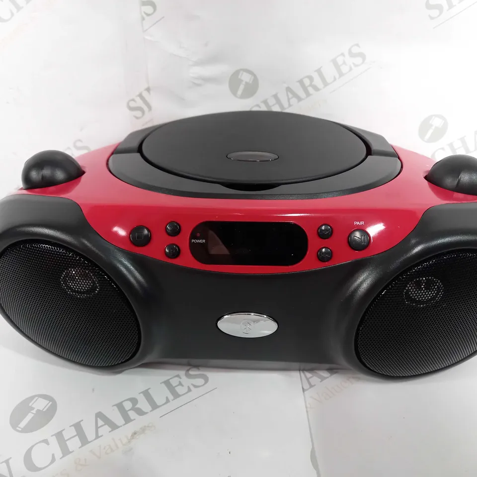BOXED BLUETOOTH CD BOOMBOX