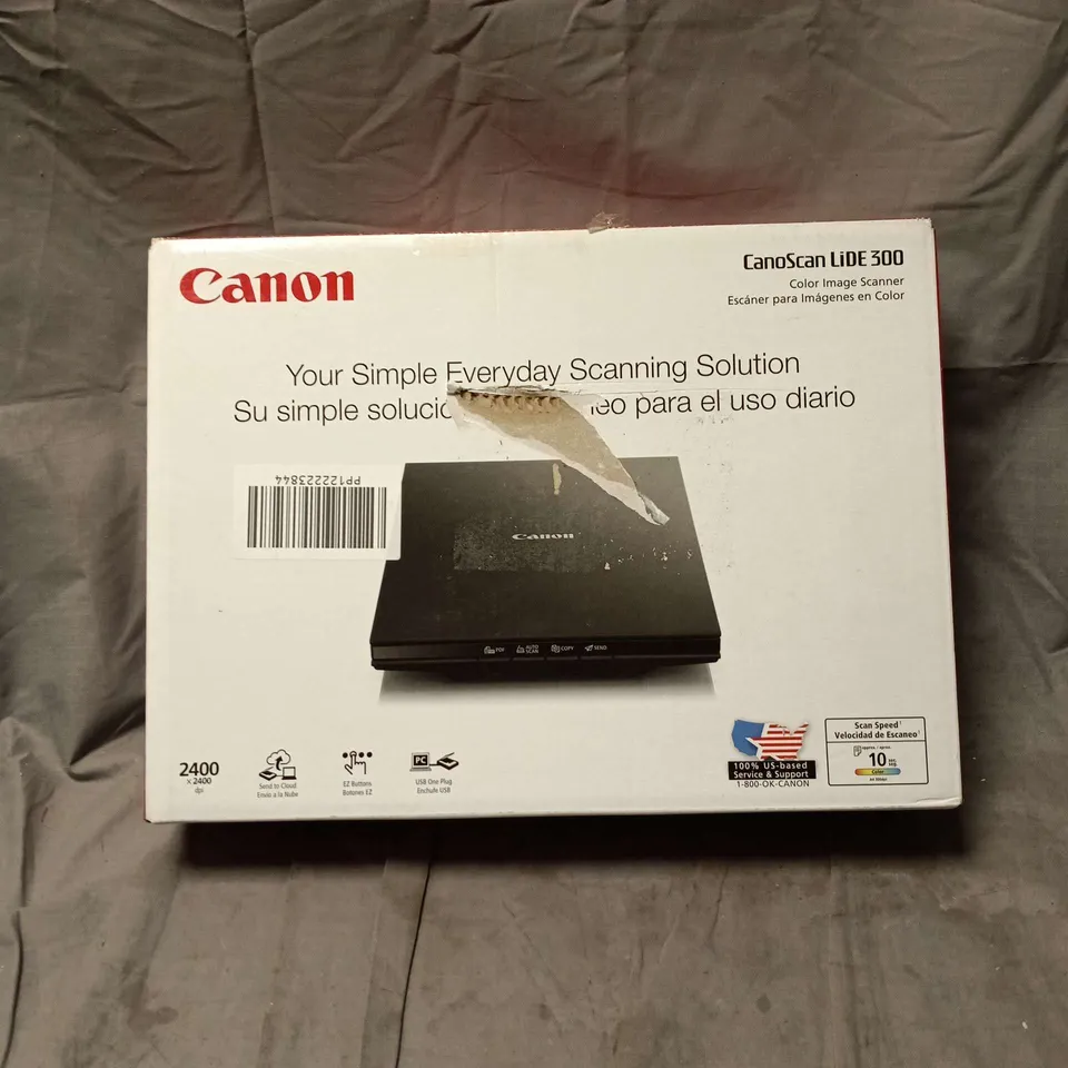 CANON CANOSCAN LIDE 300 COLOR IMAGE SCANNER. BOXED 