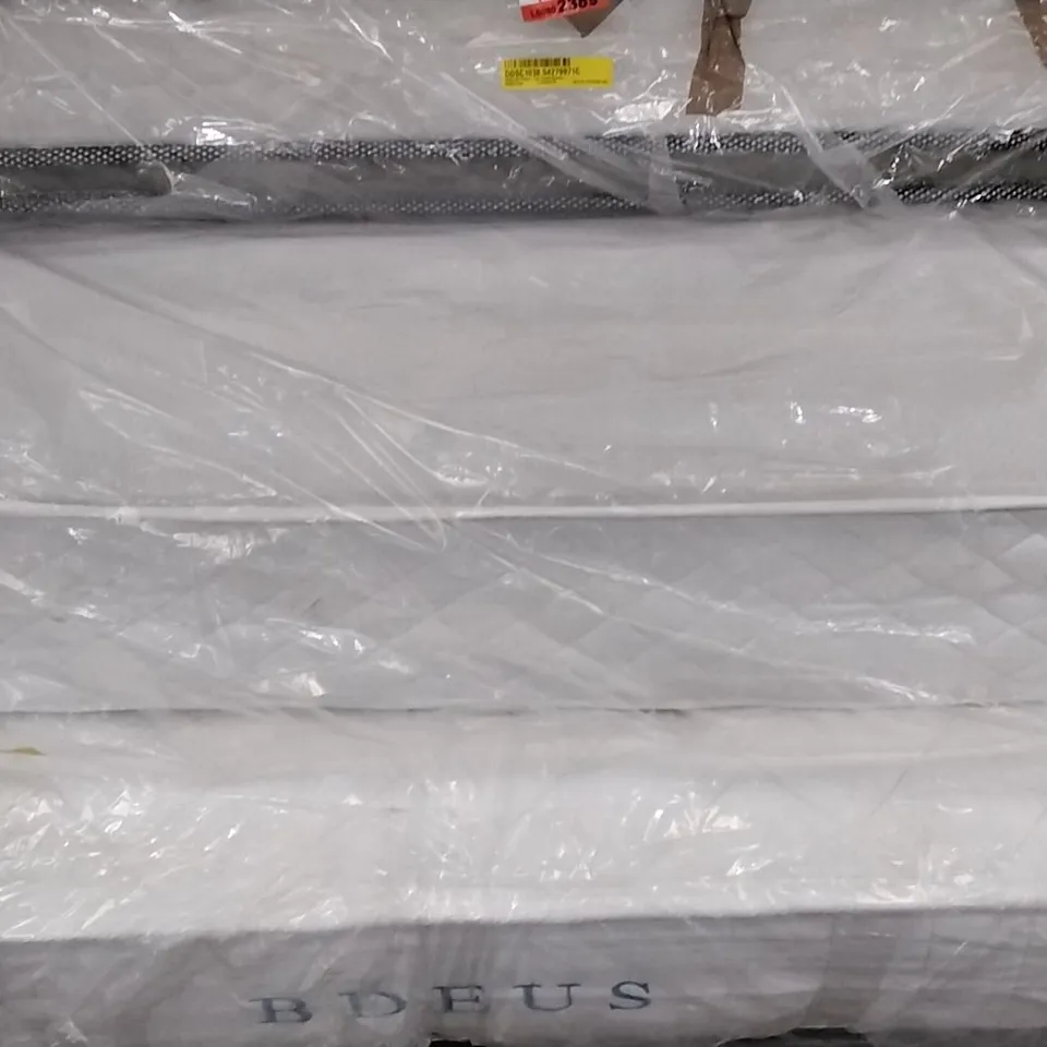 QUALITY BAGGED SILENTNIGHT ESSENTIALS ECO COMFORT ROLLED POCKET 600 DOUBLE 4'6" MATTRESS