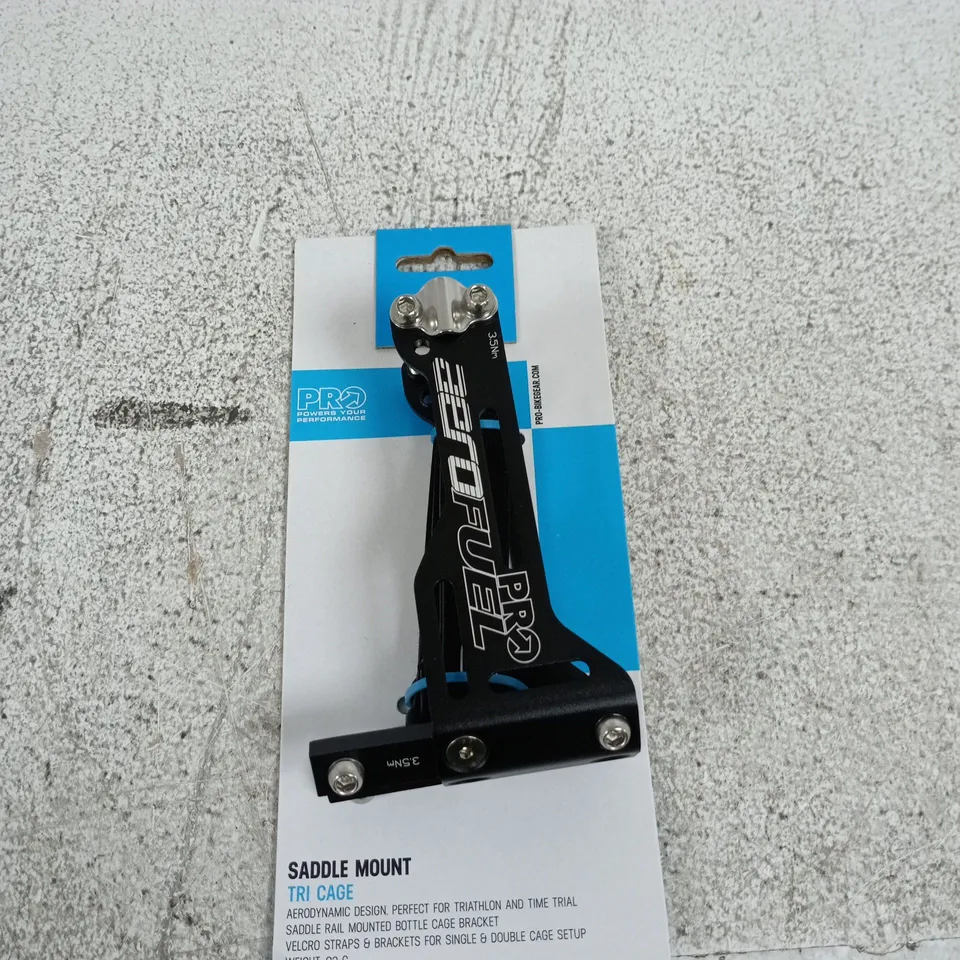 PRO SADDLE MOUNT TRI CAGE BOTTLE CAGE BRACKET