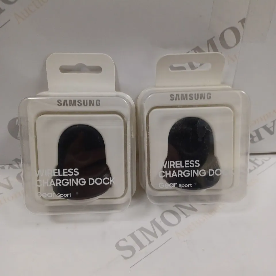 2 X SAMSUNG WIRELESS CHARGING DOCKING GEAR SPORT 
