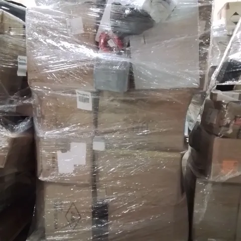 PALLET OF ASSORTED HOUSEHOLD GOODS AND PRODUCTS TO INCLUDE;HEADBAND,HAT,TRAVEL CUPS
