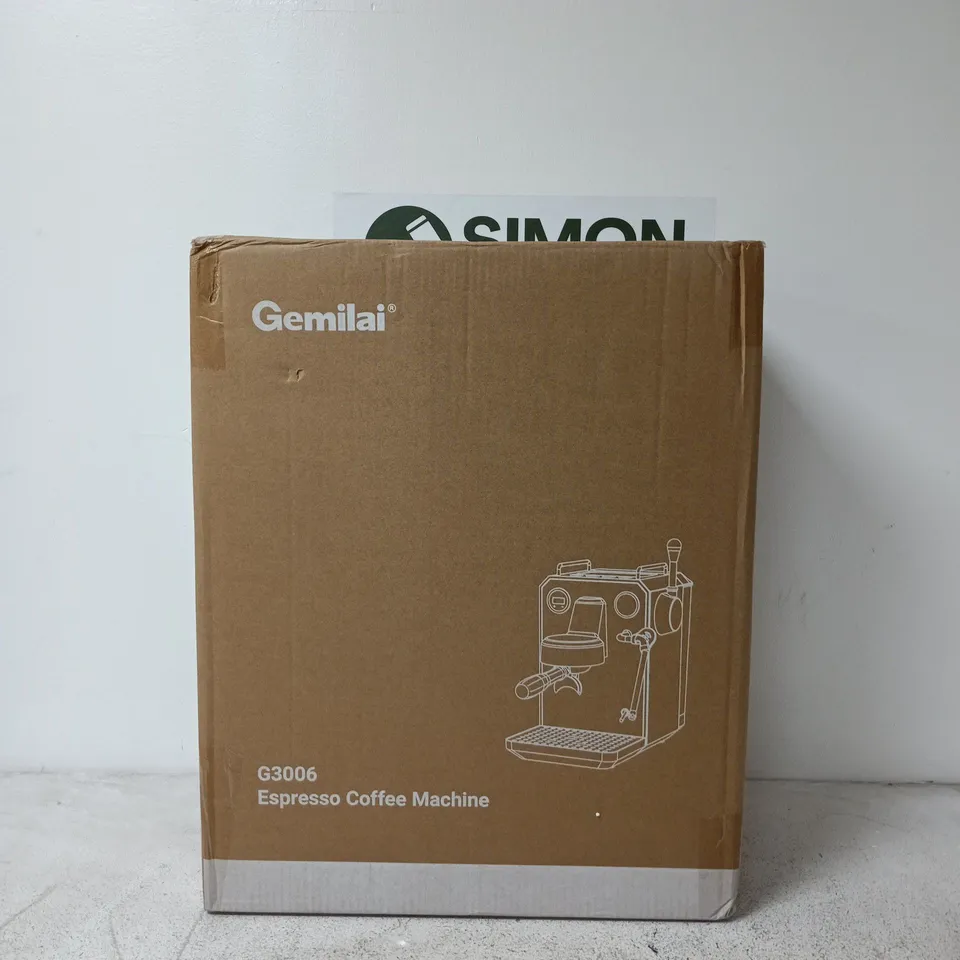 GEMILAI G3006 ESPRESSO COFFEE MACHINE
