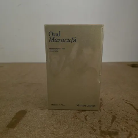 BOXED AND SEALED OUD MARACUJA MAISON CRIVELLI EXTRAIT DE PARFUM 50ML