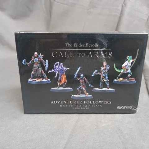 BOXED AND SEALED THE ELDER SCROLLS - CALL TO ARMS - ADVENTURER FOLLOWERS - RESIN EXPANSION