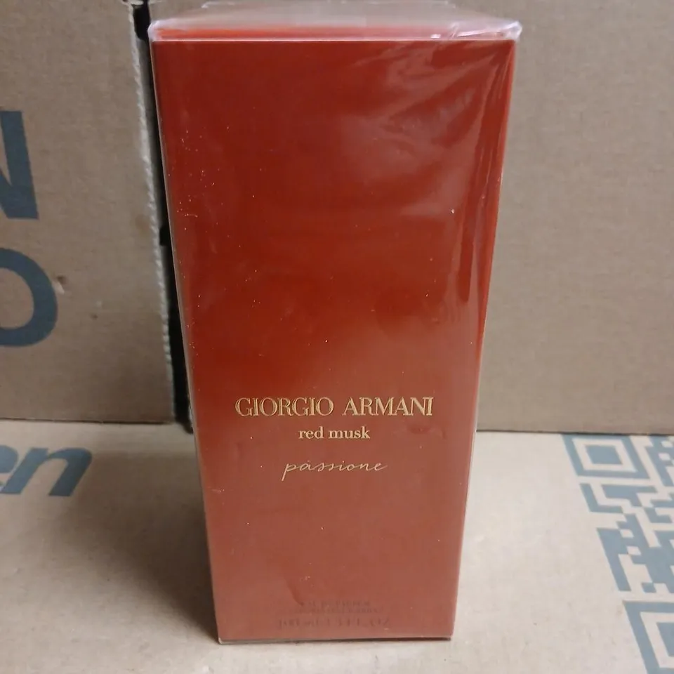 BOXED AND SEALED GIORGIO ARMANI RED MUSK PASSIONE EAU DE PARFUM 100ML