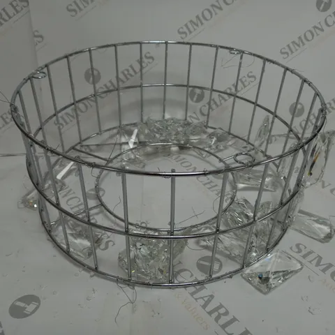 ROSAS GLASS DRUM CEILING PENDANT