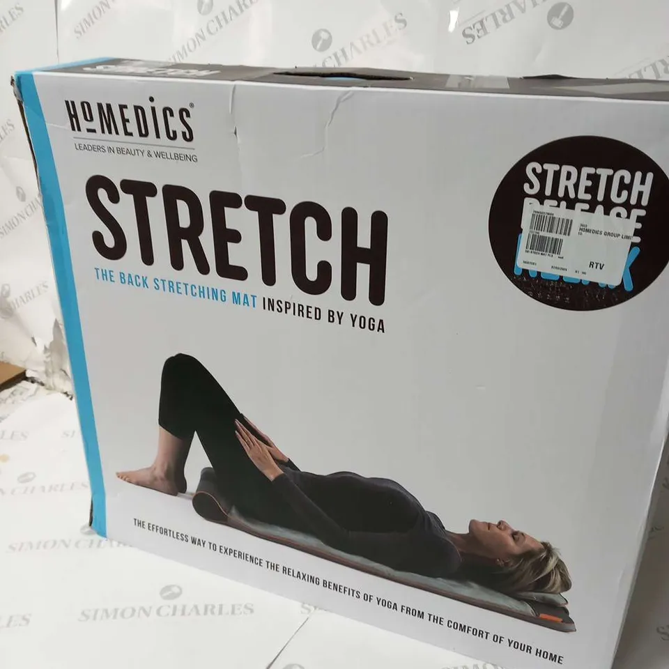 BOXED HOMEDICS STRETCH - ELECTRIC INFLATABLE YOGA MAT