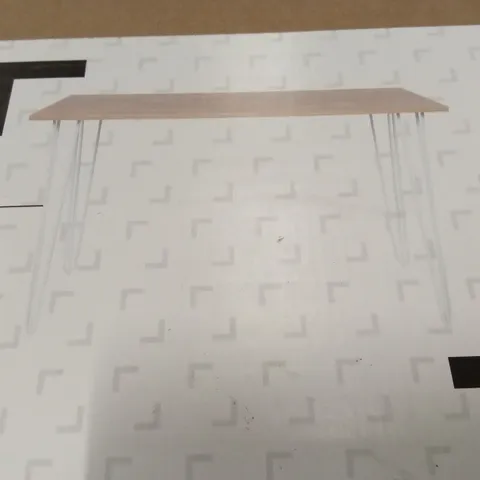 BOXED ZARZA HAIRPIN DESK (1 BOX)