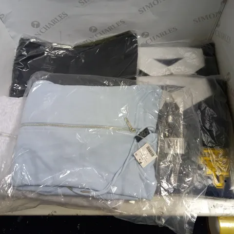 BOX OF 6 BRAND NEW COTTON:ON CLOTHES TO INCLUDE RUGBY SHIRTS, LEGGINGS AND HOODIES