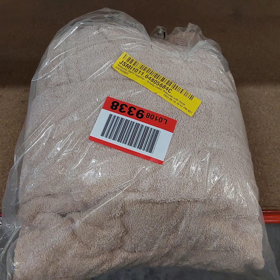 BAGGED WALMOOR 100% QUALITY EGYPTIAN COTTON BATHROBE WITH HOOD 