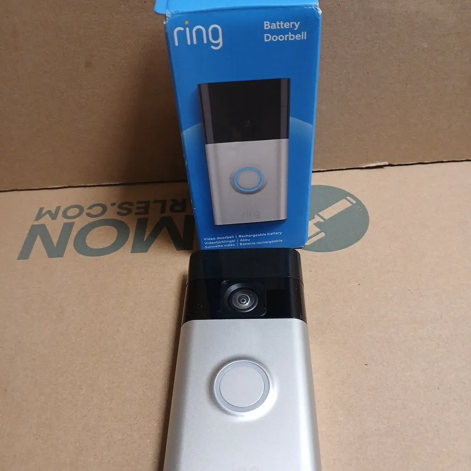 RING BATTERY DOORBELL – BOXED