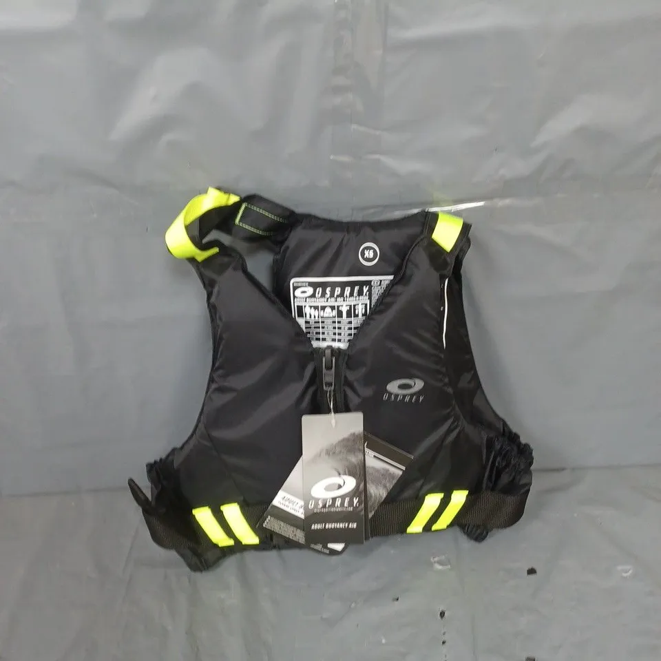 OSPREY ACTION SPORTS ADULT 50N BUOYANCY AID, WATERPROOF SWIM VEST - XS