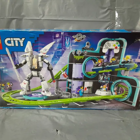 LEGO CITY ROBOT WORLD ROLLER-COASTER PARK TOY 60421