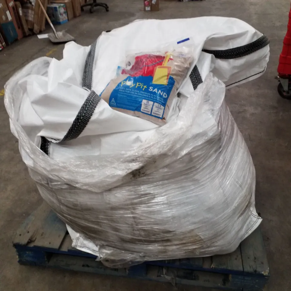 PALLET OF APPROXIMATELY 35 BAGS OF PLAY SAND