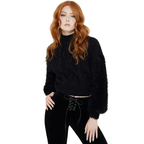 FIVE BRAND NEW KILLSTAR - SHADOW'S END - BLACK WOMEN'S JUMPER 