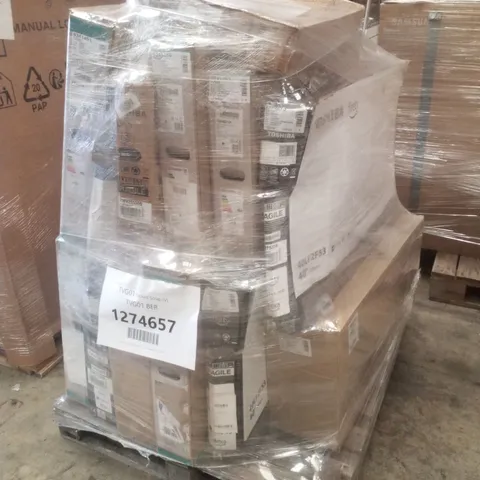 PALLET CONTAINING APPROXIMATELY 13 DAMAGED TVS