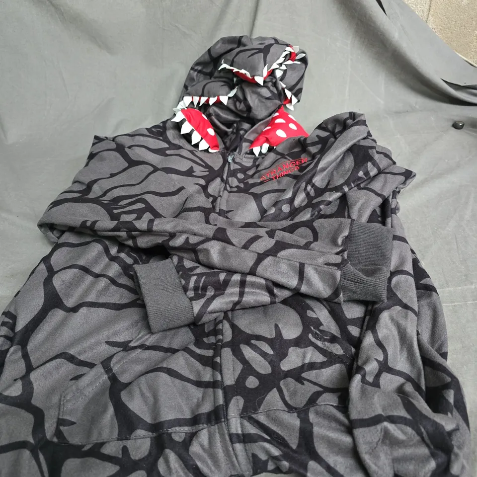 STRANGER THINGS ONESIE. SIZE 3XL