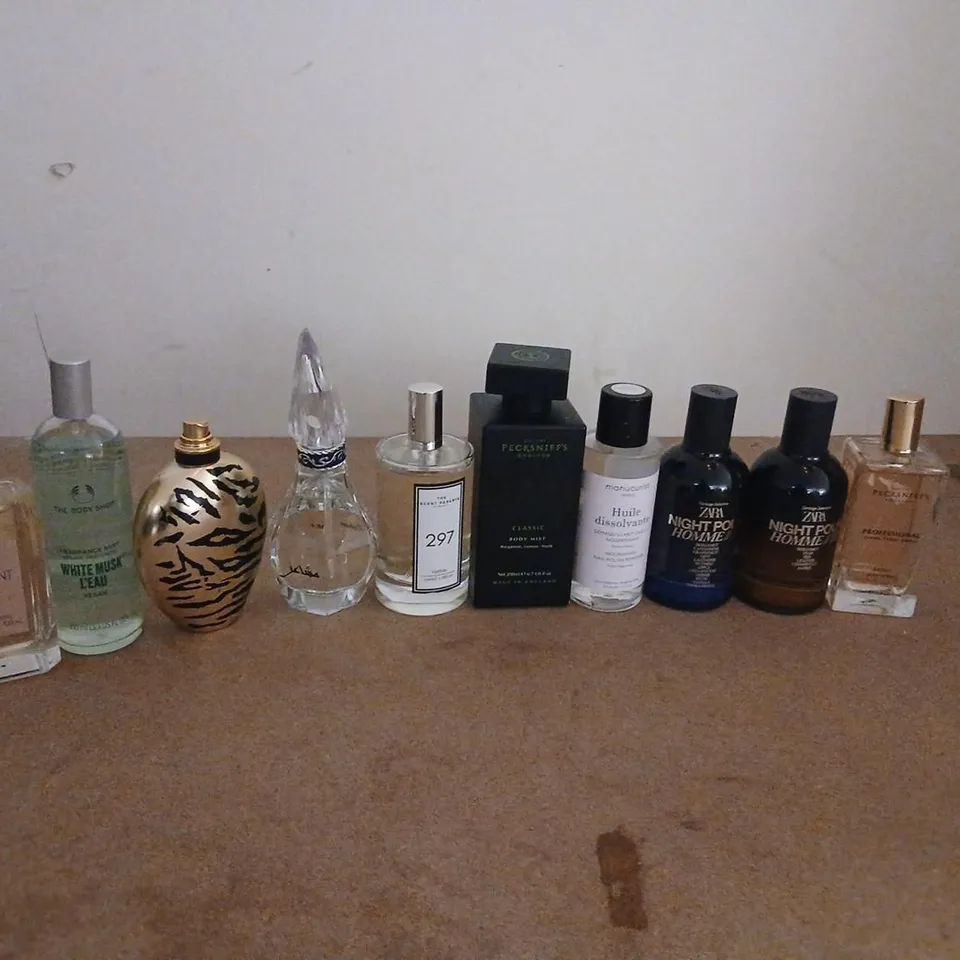 APPROXIMATELY 10 ASSORTED UNBOXED FRAGRANCES