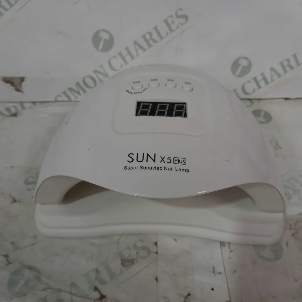 SUN X5 PLUS SUPER SUNUVLED NAIL LAMP
