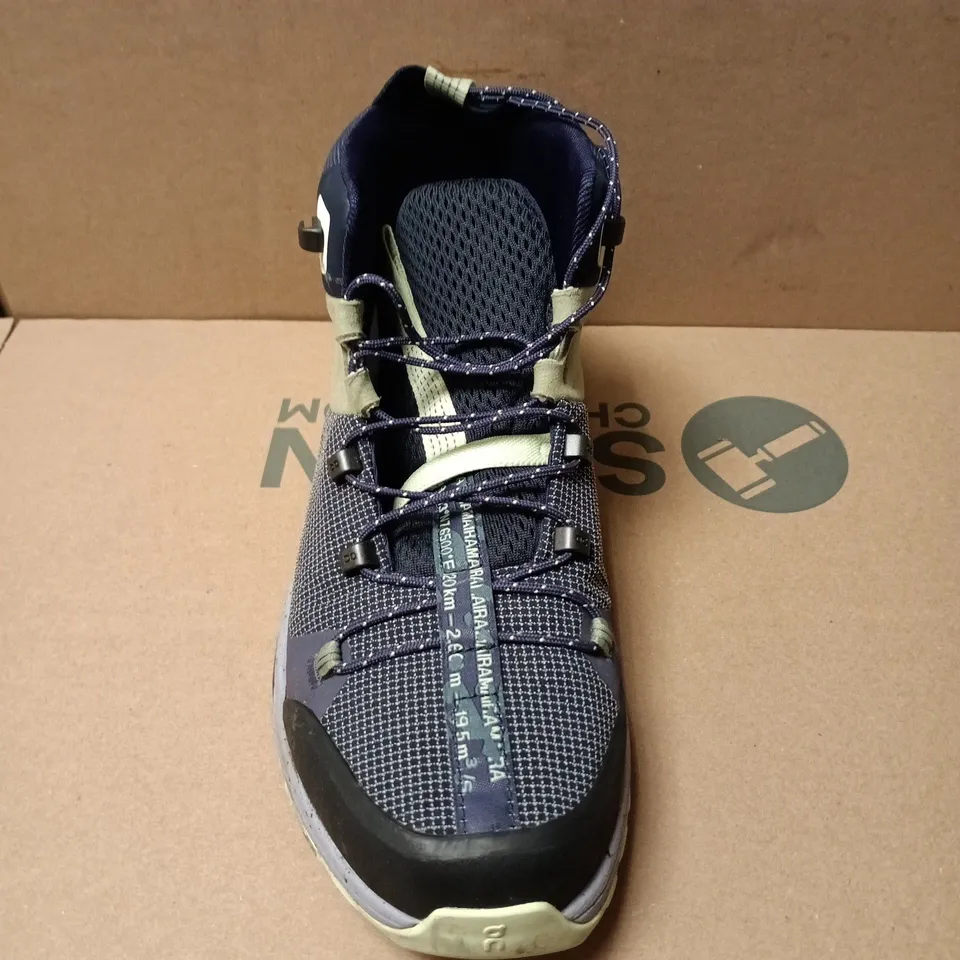 UNBOXED PAIR OF ON CLOUDTRAX WOMEN'S HIKING BOOTS IN A RESEDA/LAVENDER - UK 6