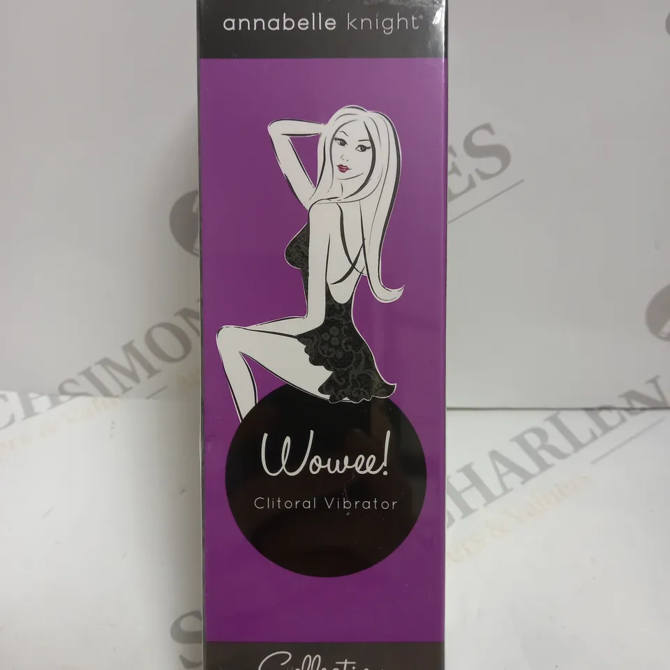 BOXED AND SEALED ANNABELLE KNIGHT WOWEE! CLITORAL VIBRATOR. 