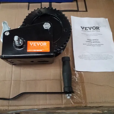 BOXED VEVOR HAND WINCH 