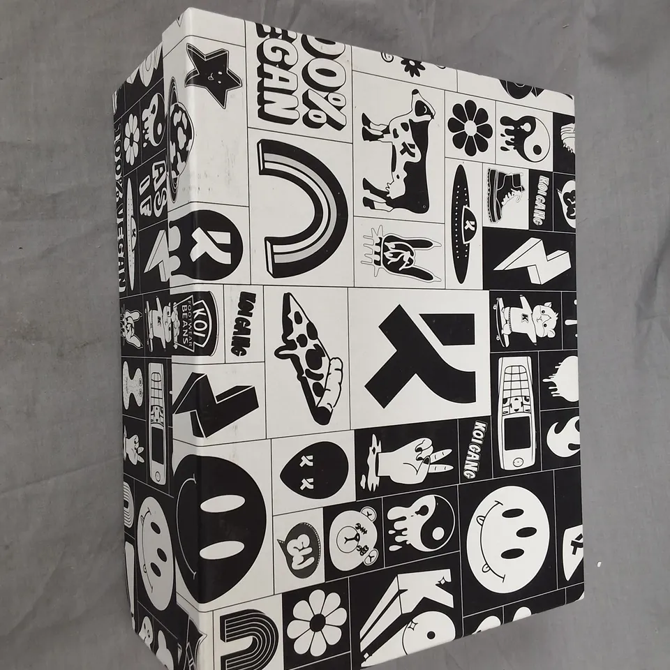 KOI GENSAI CYBER PUNK LOAFERS, BLACK - SIZE 5