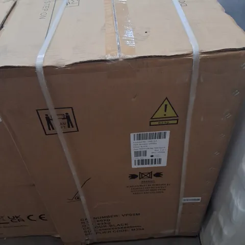 BOXED SWAN 8KG 1400 SPIN FREESTANDING WASHING MACHINE - BLACK
