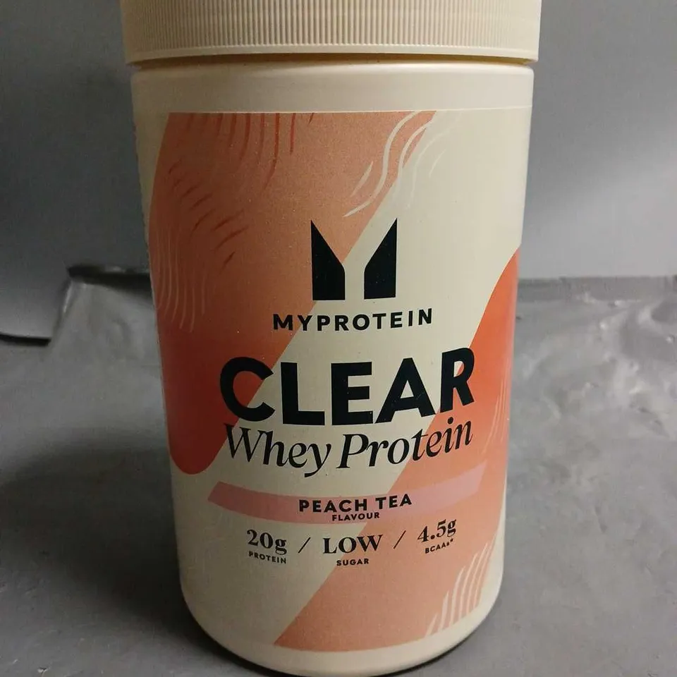 MYPROTEIN CLEAR WHEY PROTEIN 488G - PEACH TEA