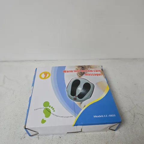 FOOT MASSAGER WITH HEAT – MODEL LC-803 (BOXED)