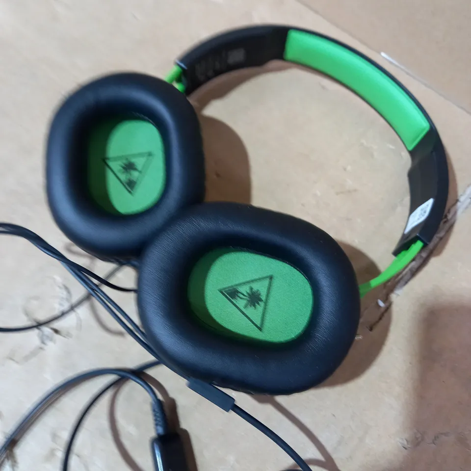 TURTLE BEACH RECON 50X WIRED GAMING HEADSET BLACK/GREEN