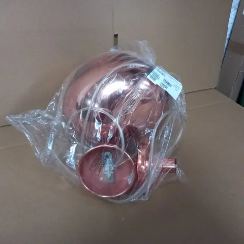 DESIGNER COPPER MELT MINI LED CEILING LIGHT