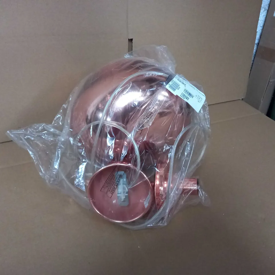 DESIGNER COPPER MELT MINI LED CEILING LIGHT