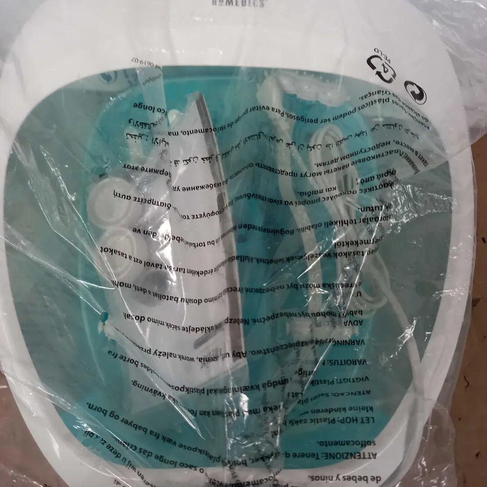 BOXED HOMEDICS SPA LUXURY FOOT SPA WITH HEATER