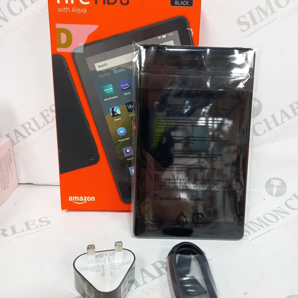 BOXED AMAZON FIRE HD8 TABLET