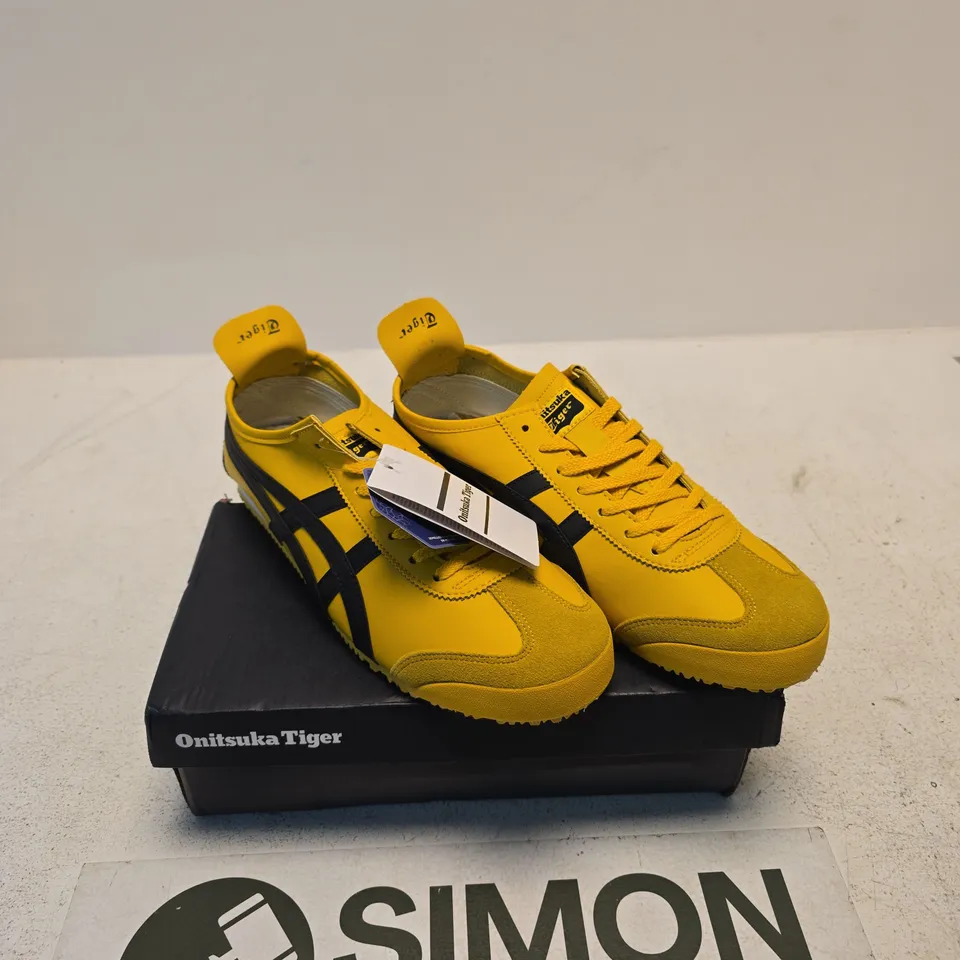 ONITSUKA TIGER MEXICO 66 YELLOW/BLACK SNEAKERS – UK10 (US11) ON BOX