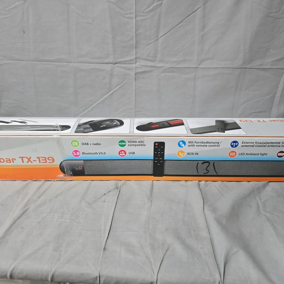 TECHNAXX TX-139 SOUNDBAR – BLUETOOTH, DAB+ RADIO