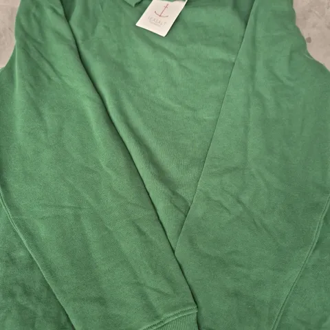 SEASALT BREMBLE SWEATSHIRT – EVERGREEN, UK 14