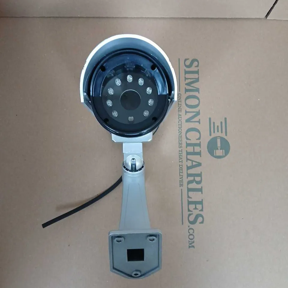 SILVER DECOY BULLET CAMERA WITH IR LEDS 