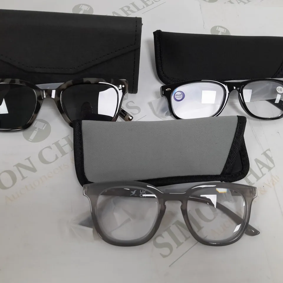HUMMINGBIRD SUNGLASSE AND READING GLASSES 