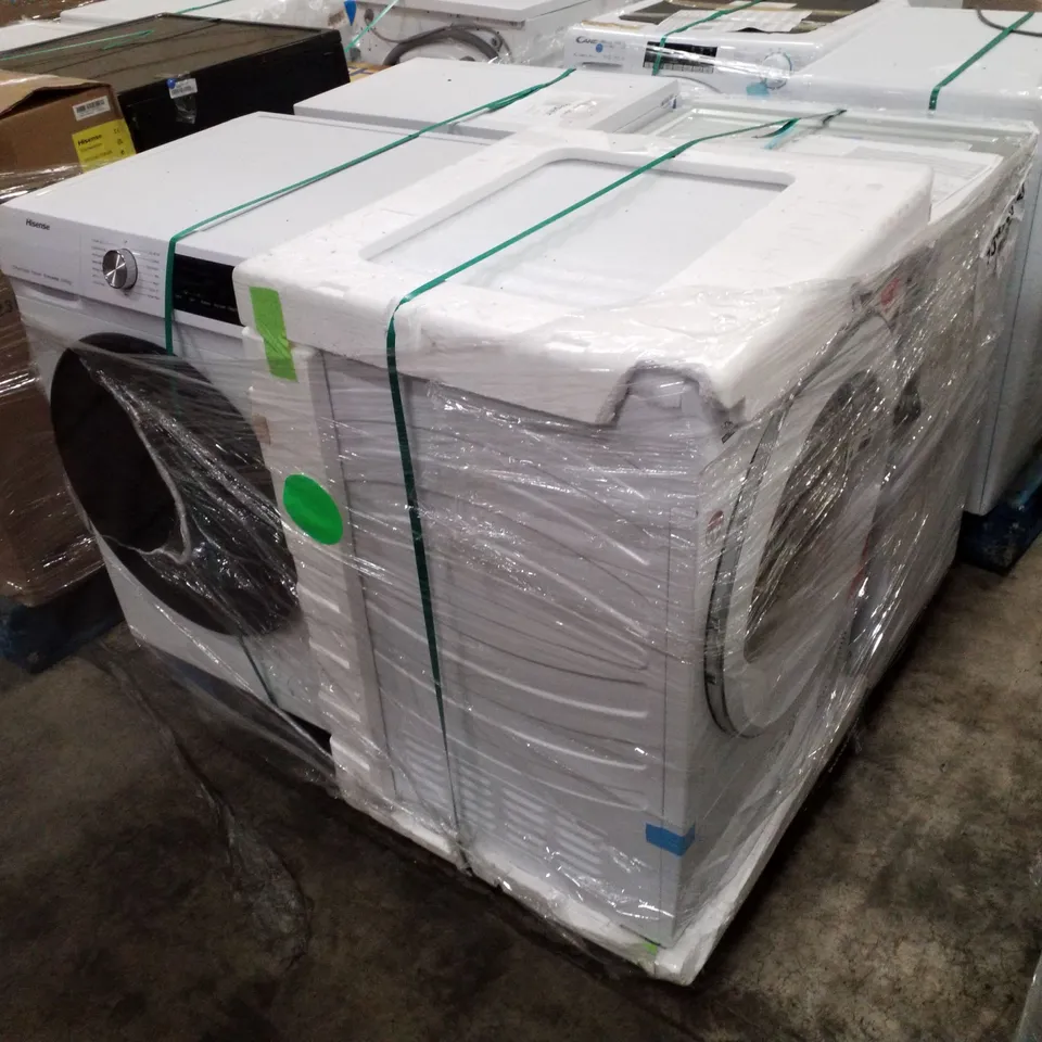 PALLET OF APPROXIMATELY 4 UNPROCESSED RAW RETURN WHITE GOODS TO INCLUDE;