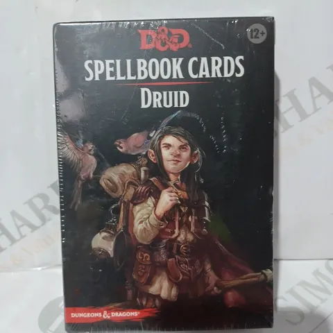 BOXED DUNGEONS & DRAGONS DRUID SPELLBOOK CARDS