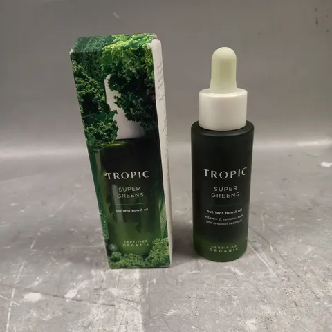 BOXED TROPIC SKINCARE SUPER GREENS NUTRIENT BOOST OIL 30ML