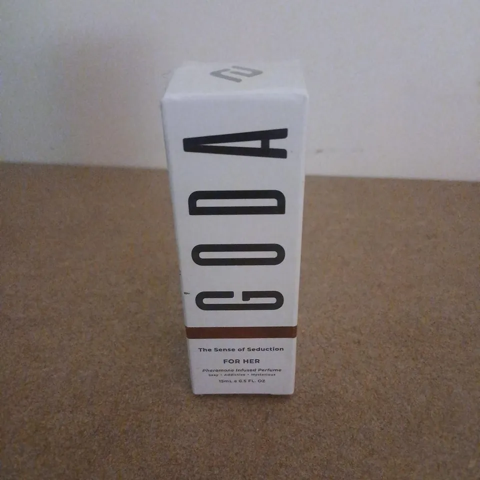 BOXED GODA THE SENSE OF SEDUCTION FOR HER PHEROMONE INFUSED 15ML