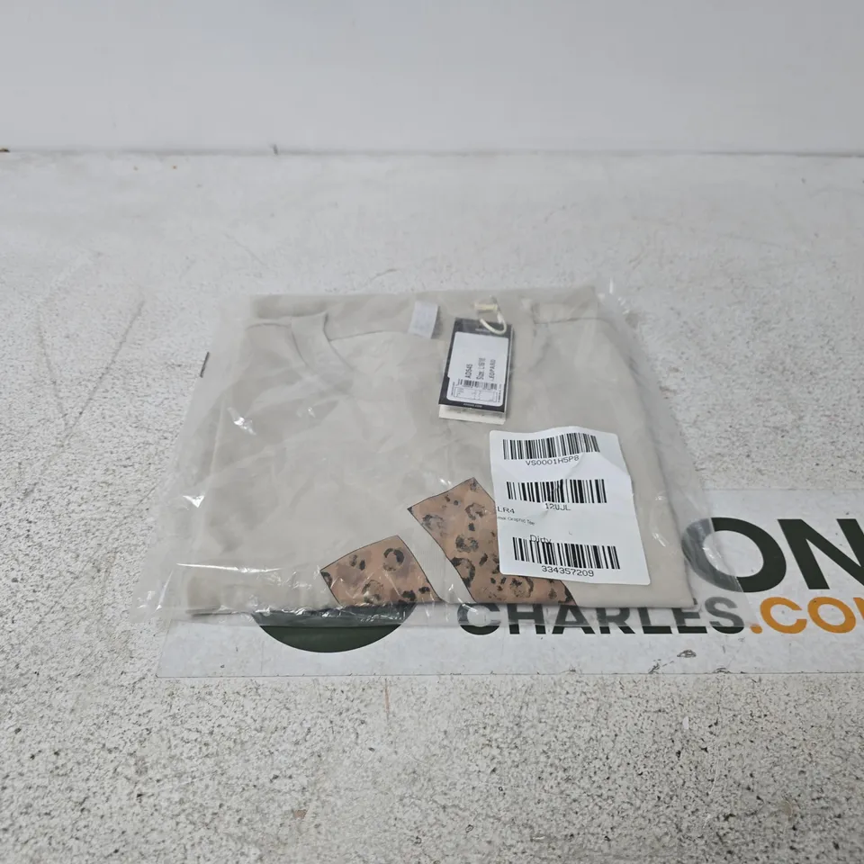 ADIDAS ANIMAL GRAPHIC TEE SHIRT LARGE TAGGED