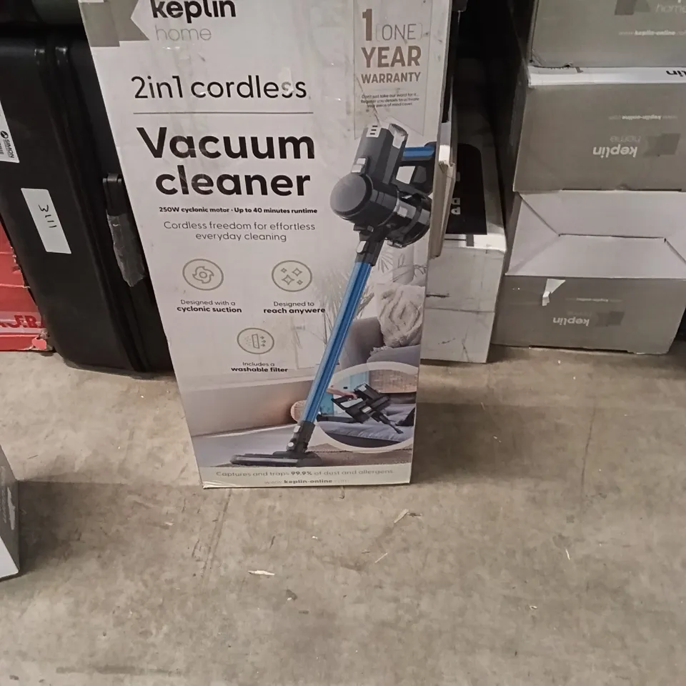 BOXED KEPLIN 2IN1 VACUUM CLEANER