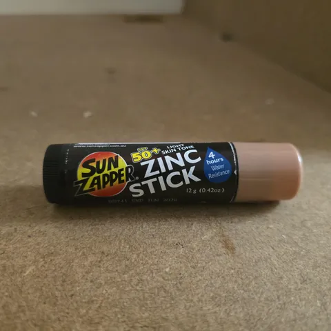 SUN ZAPPER ZINC STICK SPF50+ LIP BALM – 12 G