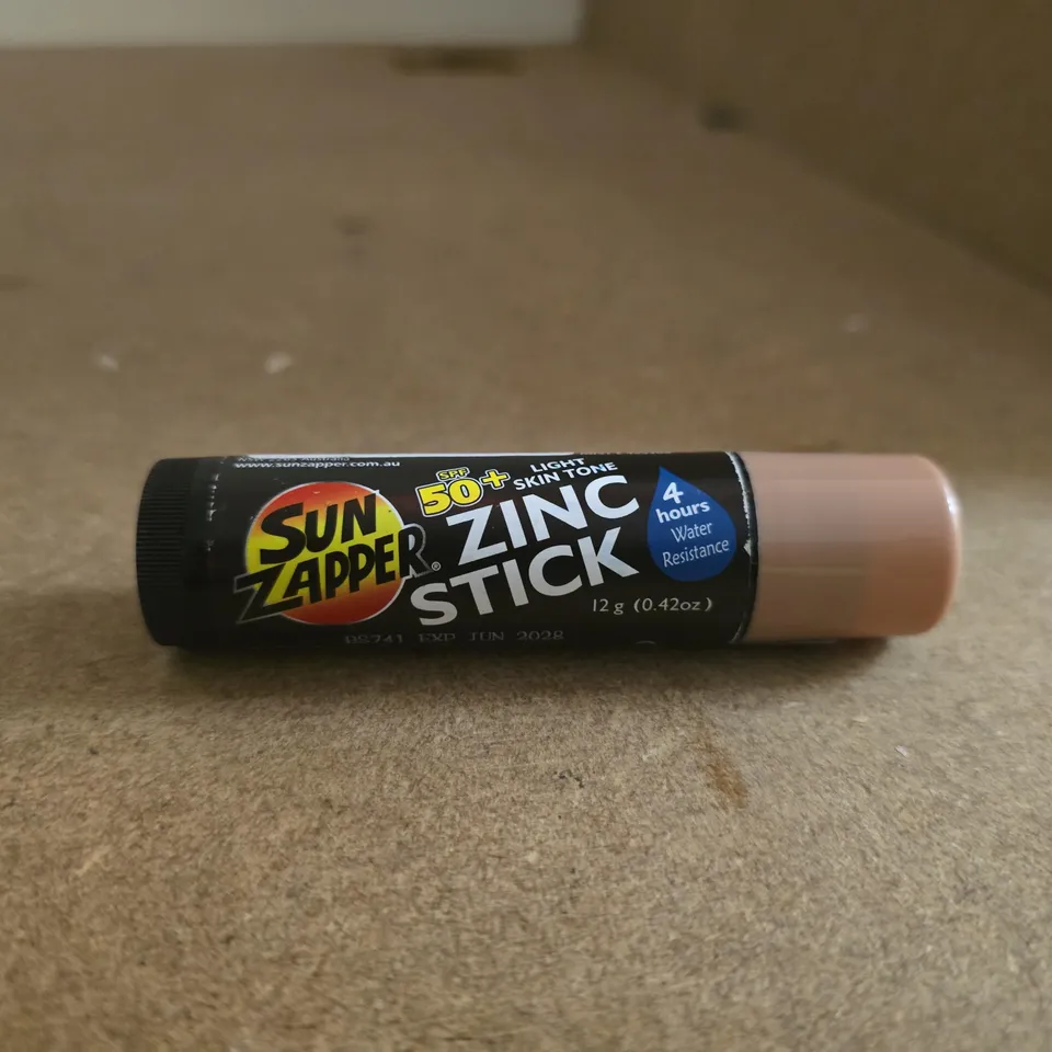 SUN ZAPPER ZINC STICK SPF50+ LIP BALM – 12 G